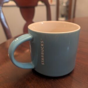 Starbucks Powder Blue Ceramic Mug 2013